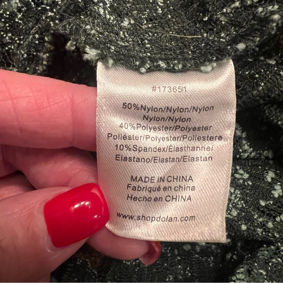 Anthropologie Dolan Left Coast Sheer Lace Mock Neck Long Sleeve Top Green XS - Picture 12 of 13